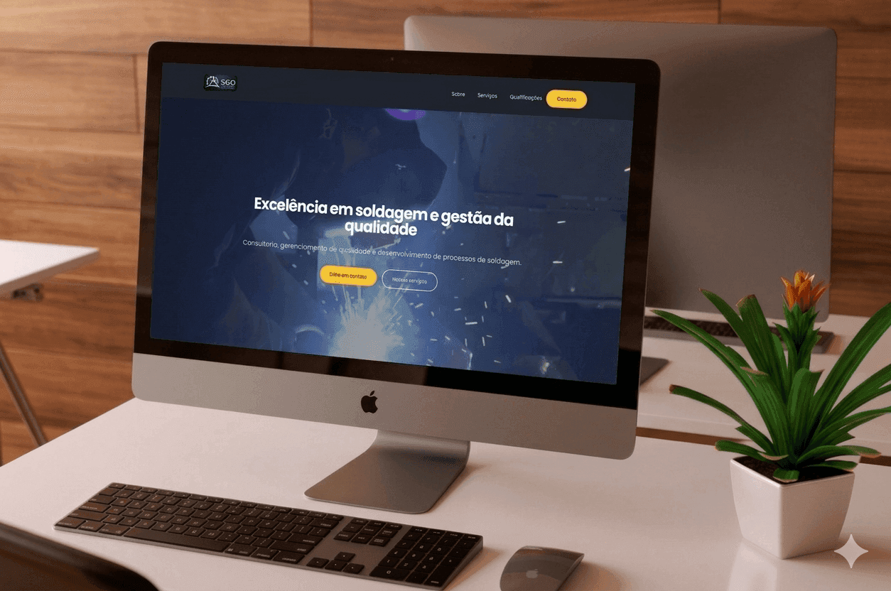 Preview do website SGO Engenharia